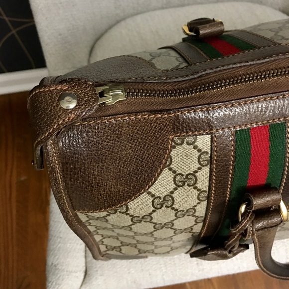 Authentic GUCCI vintage satchel bag - verified authentic by Poshmark! - Picture 15 of 16